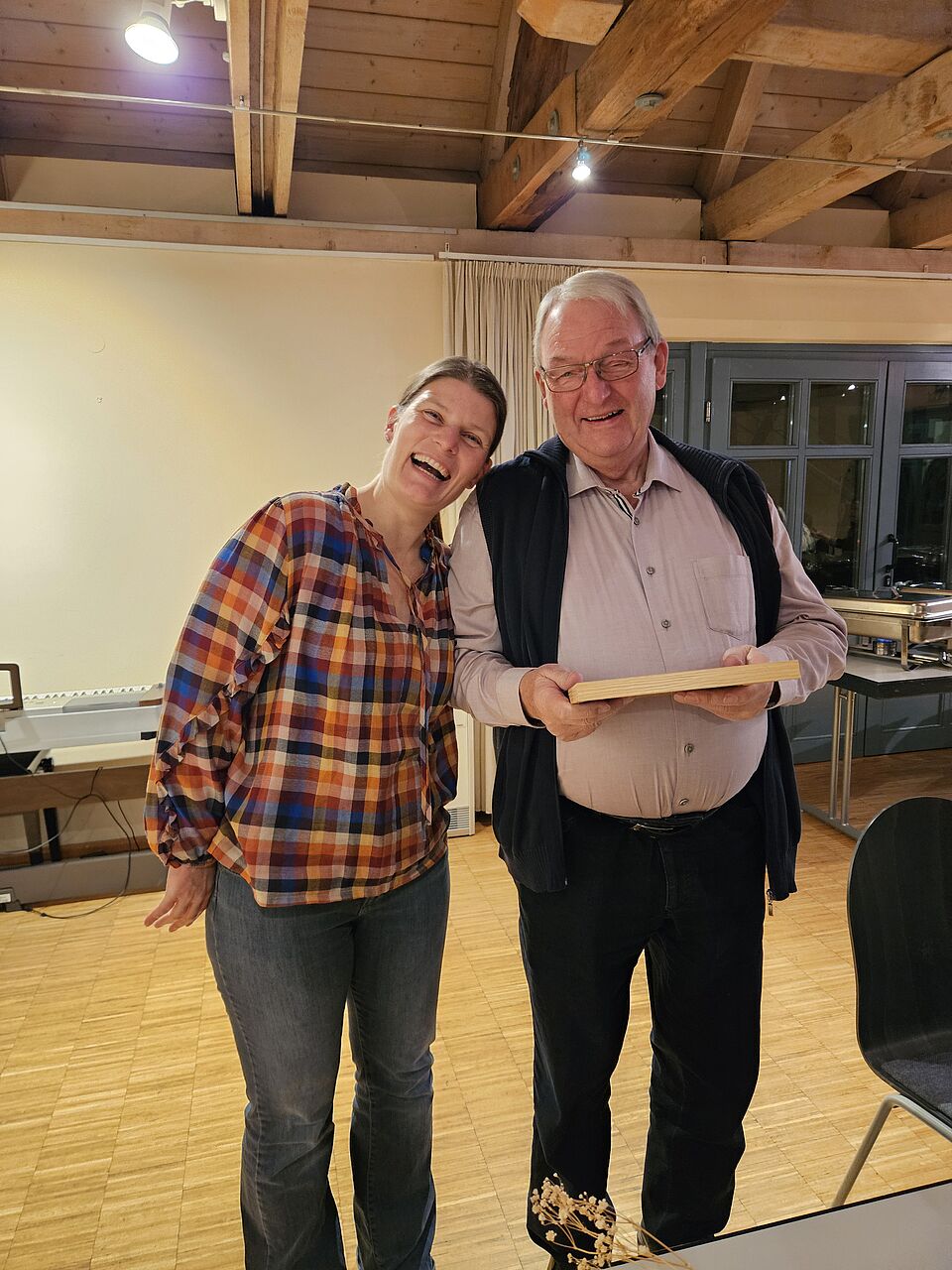 Michaela Schmidt und Rainer Staudt nebeneinander